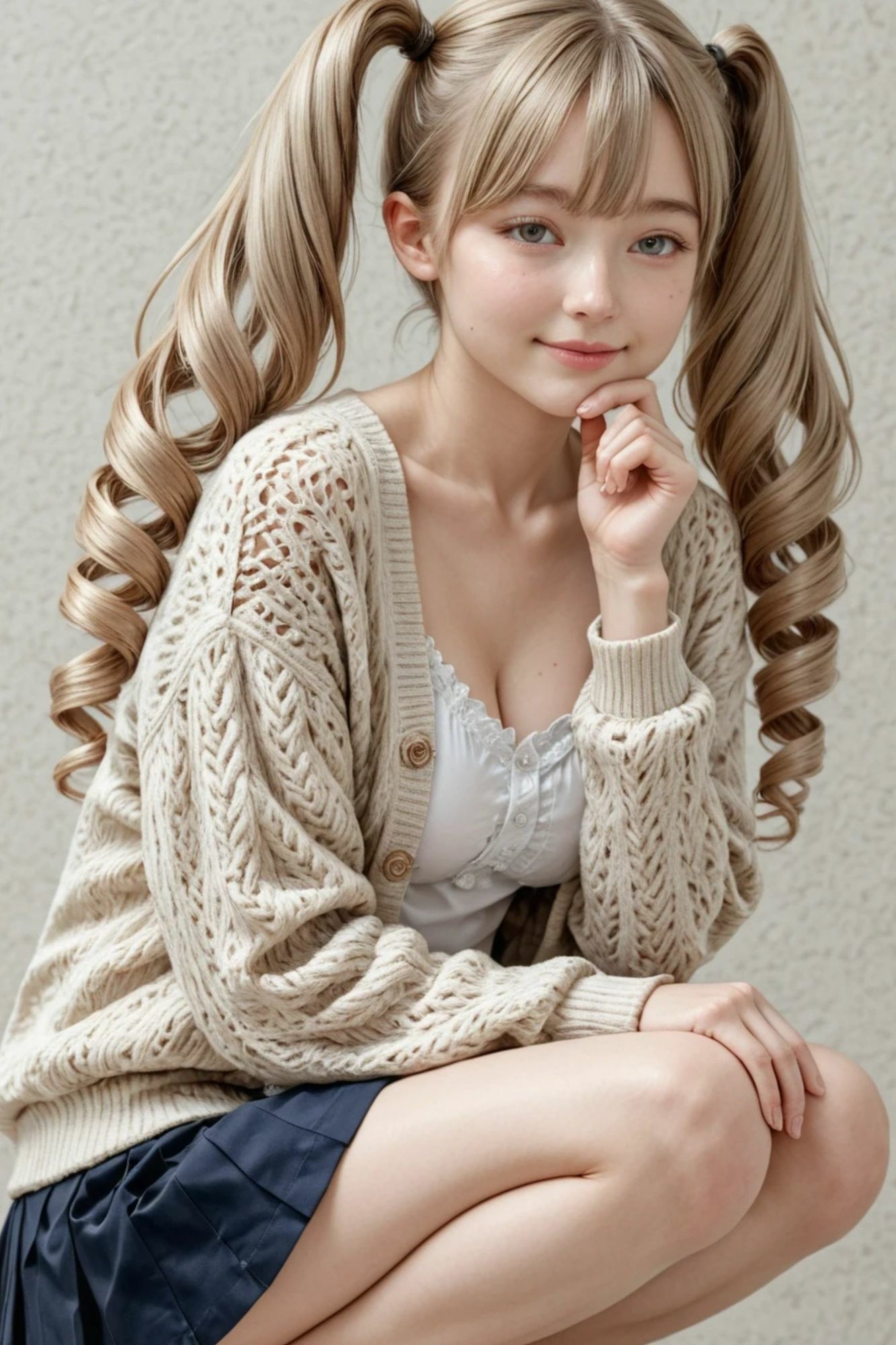 【セミリアル】Nude Collection 〜白い壁〜 小夜・沙月・紬 - サンプル画像 8
