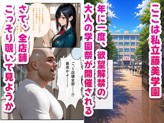 子作り学園祭〜学園〇示録キャラのいる風俗店を全部まわってみた〜 - サンプル画像 1